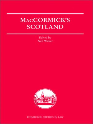 cover image of MacCormick's Scotland